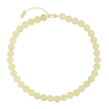 Den smukke store Chunky Lemon perlekæde fra House of Vincent